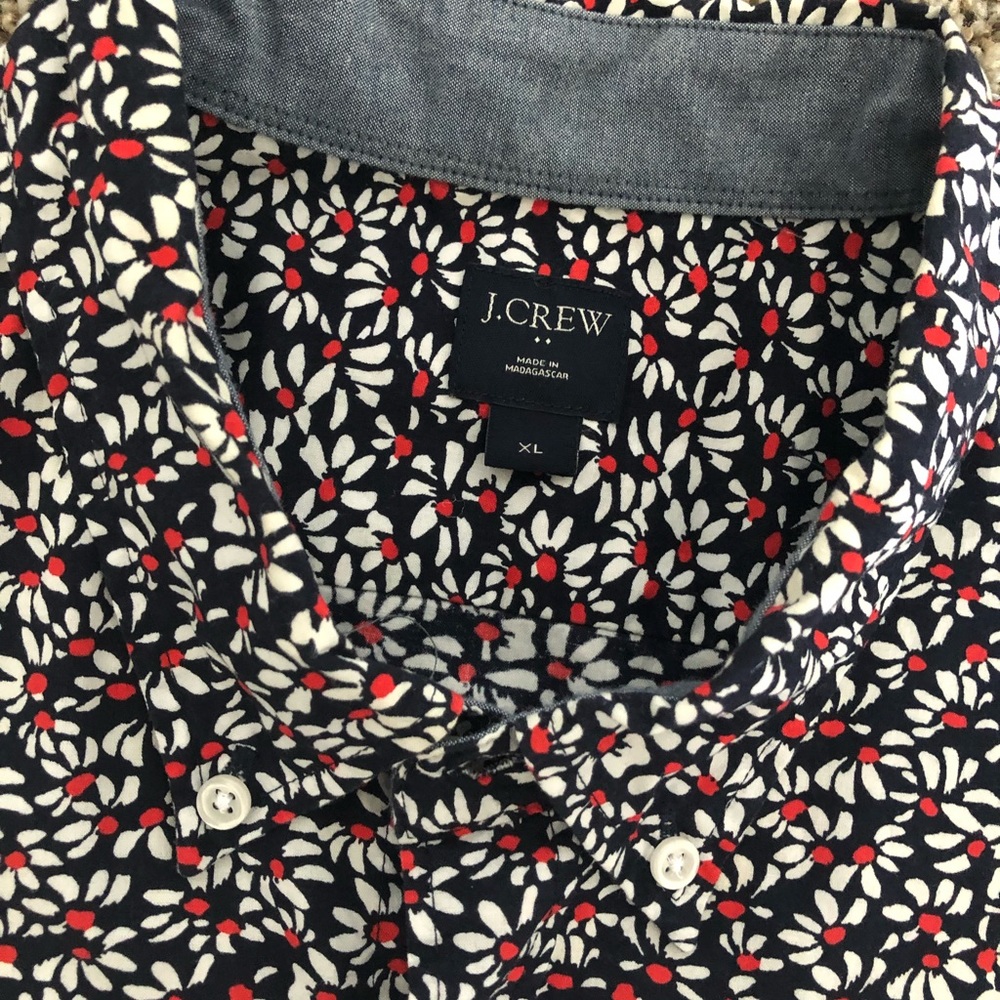J. Crew Men’s Button Short Sleeve Shirt